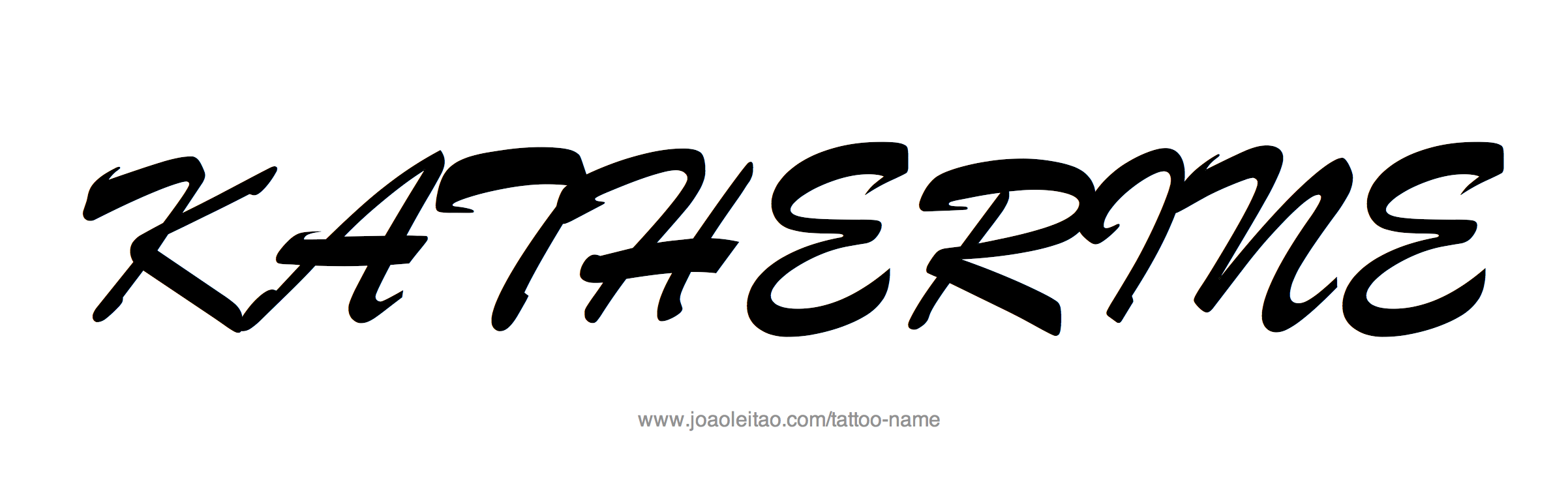 Katherine Name Tattoo Designs